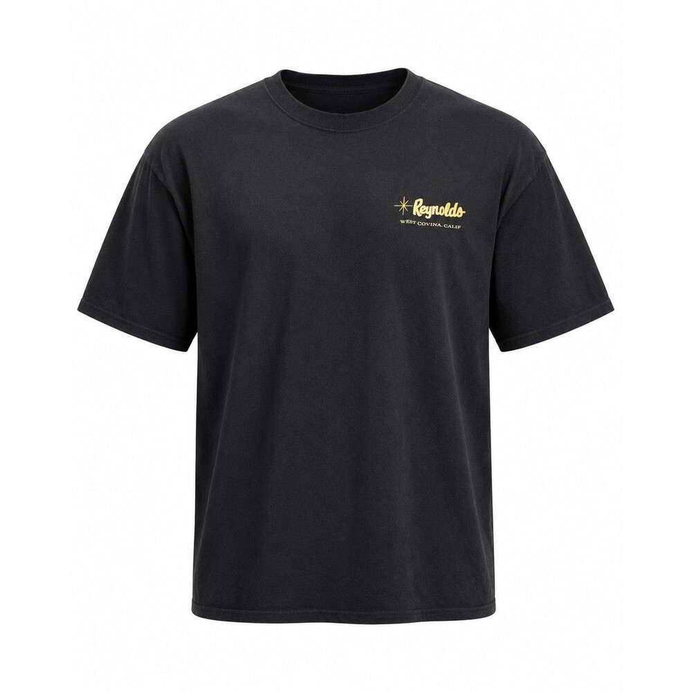 Reynolds West Covina Calif Logo T Shirt Black Gildan Ultra Cotton 3XL